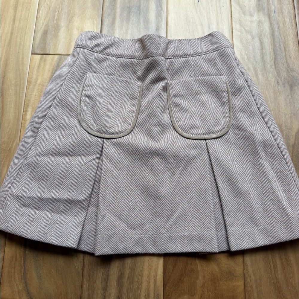 Sal and Pimenta Herringbone Skirt